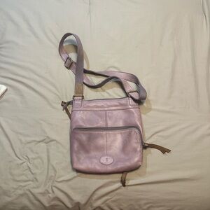 Fossil light purple Crossbody Bag